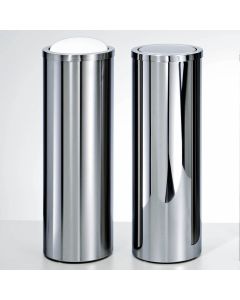 Harmony 207 Bathroom Wastebasket in Polished Stainless Steel