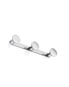 Hotellerie AV120C Triple Bathroom Towel Hook in Polished Chrome
