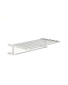 Iceberg 1090 Towel Rack with Integrated Towel Bar in Polished Chrome, 20.2"