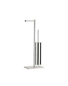 Iceberg 4001 Freestanding Toilet Paper Holder in Polished Chrome