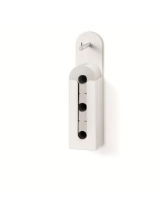 Inmucia 5135.09 Wall Mounted Reserve Toilet Paper Holder in White