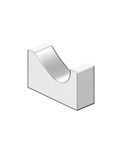 Kimono WSBC 215808 Bathroom Towel Hook in Polished Chrome