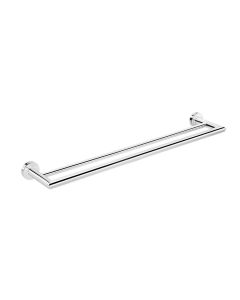 Kubic Cool 33.14.42.002 Double Towel Bar in Polished Chrome, 23.6"