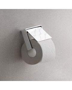 Liaison 1800.001.00 Toilet Paper Holder with Cover in Polished Chrome