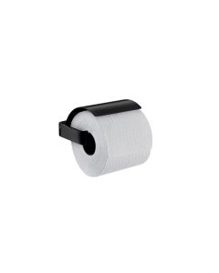 Loft 0500.133.00 Toilet Paper Holder with Cover in Matte Black