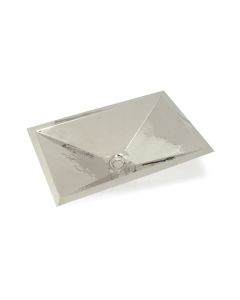 WSBC 2200 Rectangular Metal Undermount Bathroom Sink, 19.7"