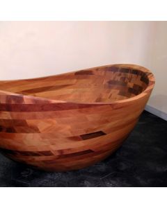 Madera M4 Designer Freestanding Wood Bathtub