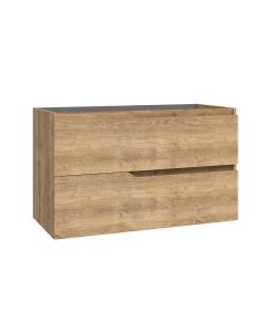 Menta C100 Base Wall Mounted / Floating Bathroom Vanity, Base Only, 38.9"