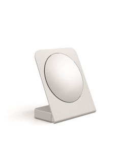 Mevedo 55864 Rectangular Freestanding Magnifying Makeup Mirror, 5x Magnification