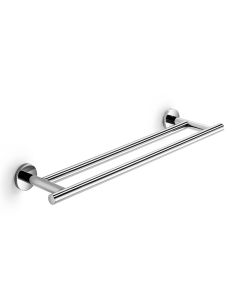 Napie 53118 Double Towel Bar in Polished Chrome, 23.6"