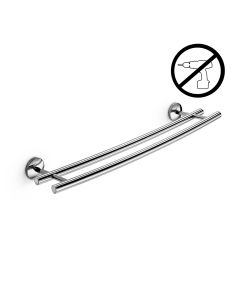 Noanta 53279.29-G Double Swivel Towel Bar in Polished Chrome, 25.2"