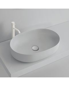 Nolita 5343 Ceramic Vessel Bathroom Sink, 23.6"