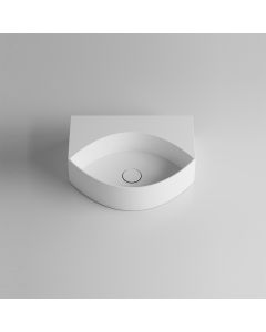 Occhio 50.40 Ceramic Vessel or Wall Mounted Bathroom Sink, 19.8"