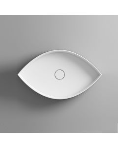 Occhio 65.38 Ceramic Vessel Bathroom Sink, 25.8"