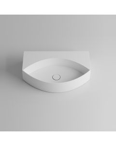 Occhio 65.42 Ceramic Vessel or Wall Mounted Bathroom Sink, 25.7"