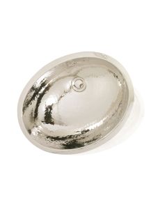 Olympia 3600 Oval Metal Undermount Bathroom Sink, 19.7"