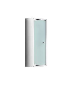 Pika 51571.81 Wall Mounted Mirrored Medicine Cabinet in Polished Stainless Steel