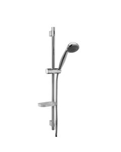 Queen ZSAL 121 Shower System in Polished Chrome, Includes Hand Shower and Slide Bar