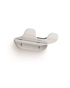 Roersa 5160.29 Double Bathroom Towel Hook in Polished Stainless Steel