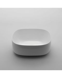 Seed 55.40 Oval Ceramic Vessel Bathroom Sink, 21.7"