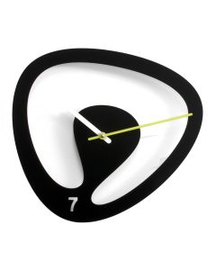 Seven 2085 Wall Clock, Painted Steel
