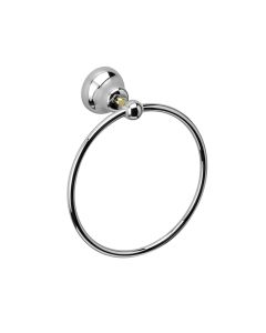 Sissi 0514CG Towel Ring in Polished Chrome