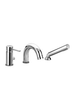 Stick SK 040 Deck Mounted Tub Filler, Includes Hand Shower