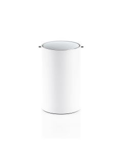 Stone BEMD Bathroom Wastebasket in Matte White