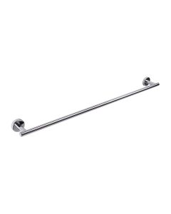 Styl A6018C Modern Towel Bar in Polished Stainless Steel and Brushed Stainless Steel, 25.7"