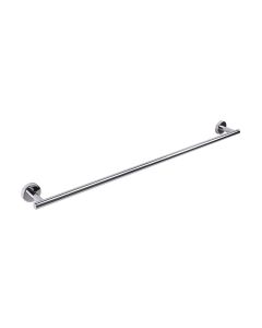 Styl A6018D Modern Towel Bar in Polished Stainless Steel and Brushed Stainless Steel, 33.6"