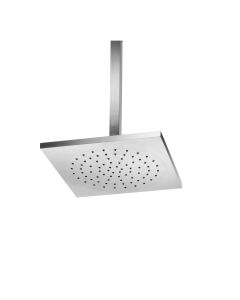 Supioni 53826 Square Ceiling Mounted Shower Head in Polished Chrome, 10.8"