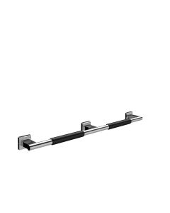 System 3570.212.02 Double Grab Bar in Polished Chrome, 34.0", with Anti-slip Covering