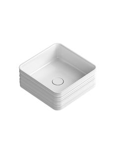 Trace 38.38 Square Ceramic Vessel Bathroom Sink, 15.0"
