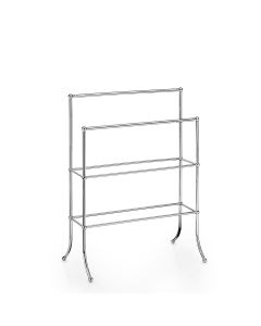 Venessia 52942 Freestanding Towel Rack in Polished Chrome