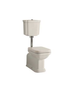 Waldorf 4116 Classical Freestanding Toilet in Gloss White