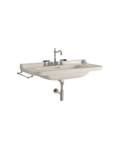 Waldorf 4141 Classical Ceramic Wall Mounted Bathroom Sink, 31.5"
