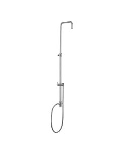 ZCOL 600X Shower System in Polished Chrome, Includes Slide Bar