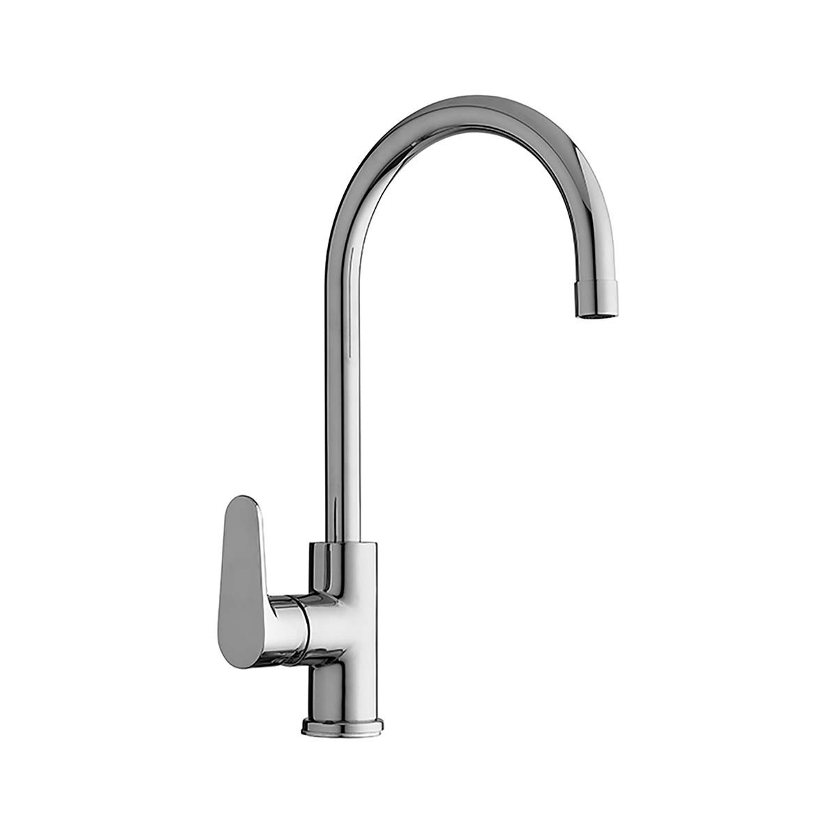 WS Bath Collections Green GR 180 Kitchen Faucet With Swivel Spout
