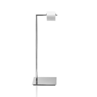 DW Straight 5 Freestanding Toilet Paper Holder in Polished Chrome