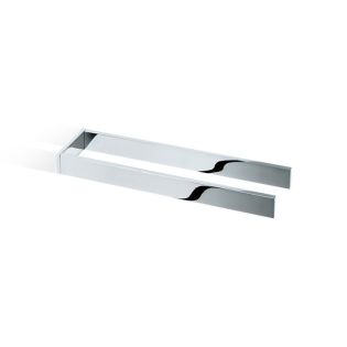 DW Short SD Double Towel Bar in Polished Chrome, 12.2"