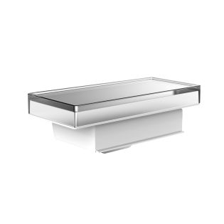 Liaison 1821.000.04 Bathroom Shelf and Soap Dispenser for Towel Bar in Polished Chrome