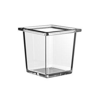 Liaison 1866.000.02 Freestanding Clear Crystal Glass Soap Dish