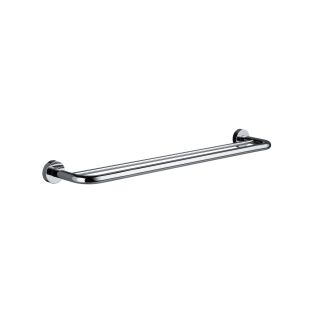 Rondo2 4561.001 Double Towel Bar in Polished Chrome