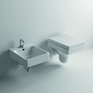 WS Bath Collections Cento 3514+358901 Wall Mounted Ceramic Toilet