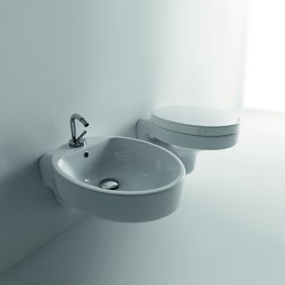 WS Bath Collections Cento 3515+358801 Wall Mounted Ceramic Toilet