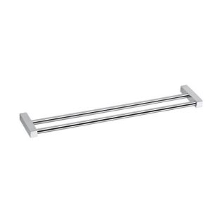 Metric 38.14.43.002 Double Towel Bar in Polished Chrome, 19.7"