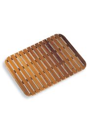Tapie 7222 Shower Mat in Teak Wood