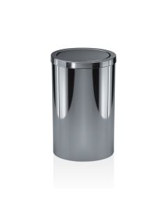 DW 124 Metal Bathroom Wastebasket