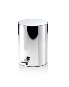 DW TE 50 Bathroom Wastebasket in Polished Chrome