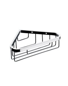 System 3545.001.07 Corner Shower Basket in Polished Chrome